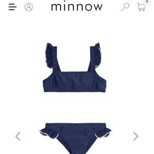 Minnow swim toddler 2T navy bathing suit